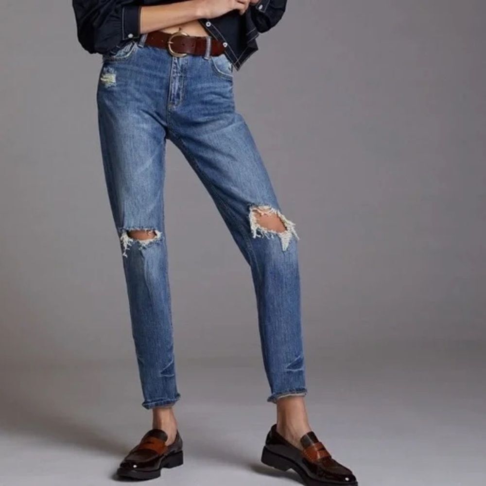 Anthro Pilcro and The Letterpress The Heritage Boyfriend Jeans,‎ Size 28/6